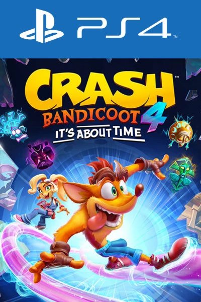 Bestil billigt Crash Bandicoot 4: It's About Time | livekort.dk