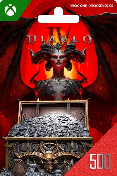 Diablo IV - 500 Platinum Voucher Xbox One - Xbox Series XS