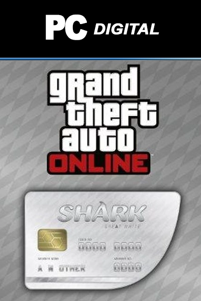 Great White Shark Cash Card 1,250,000 USD PC