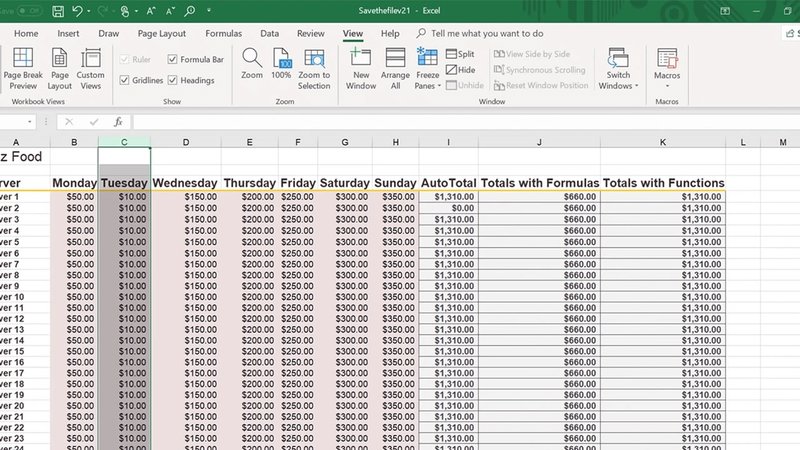 Microsoft Office Excel Sheet 2019