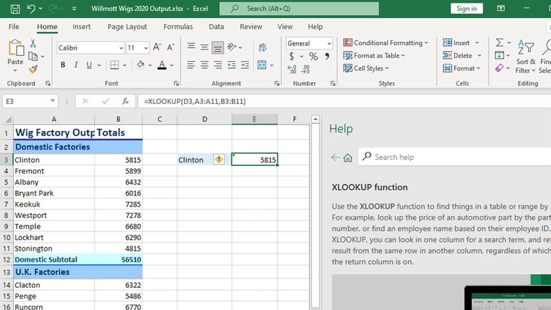 Microsoft Office Excel Sheet