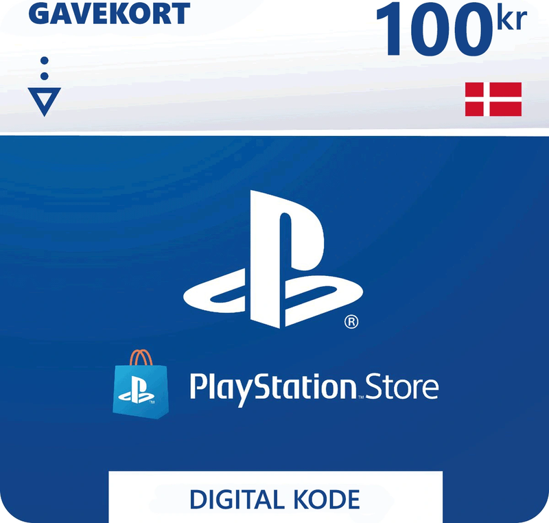 Playstation Network Card 100kr DK DKK