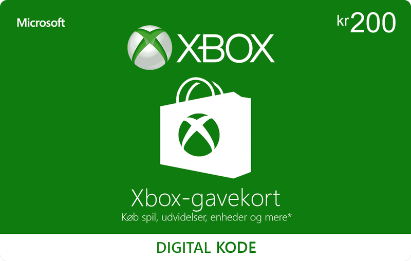 Xbox Gift Card 200 DKK