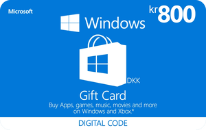 Microsoft Gift Card 800kr DKK
