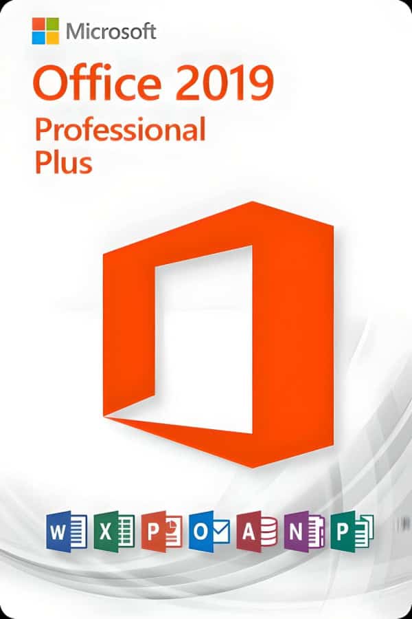 Microsoft Office 2019 Professional Plus LICENS TIL 3 ENHEDER