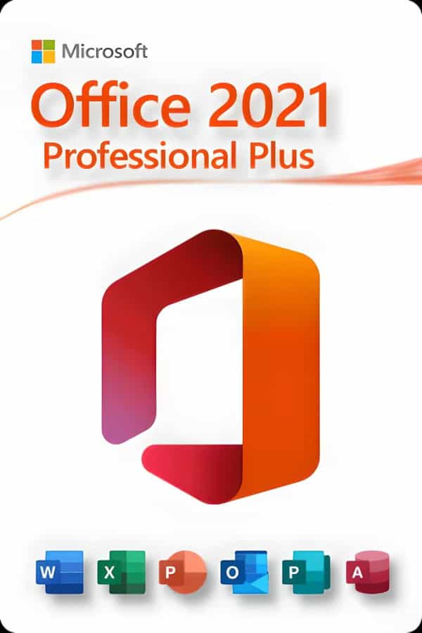Microsoft Office 2021 Professional Plus LICENS TIL 3 ENHEDER