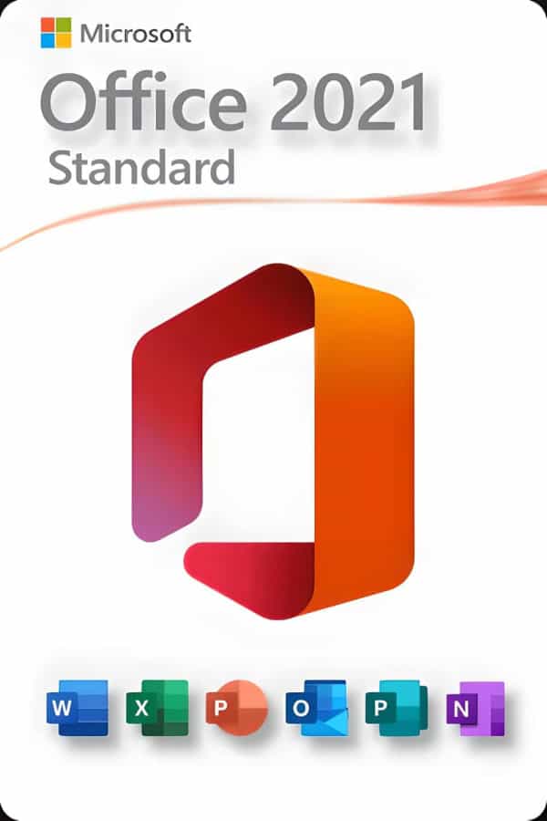 Microsoft Office 2021 Standard LICENS TIL 3 ENHEDER