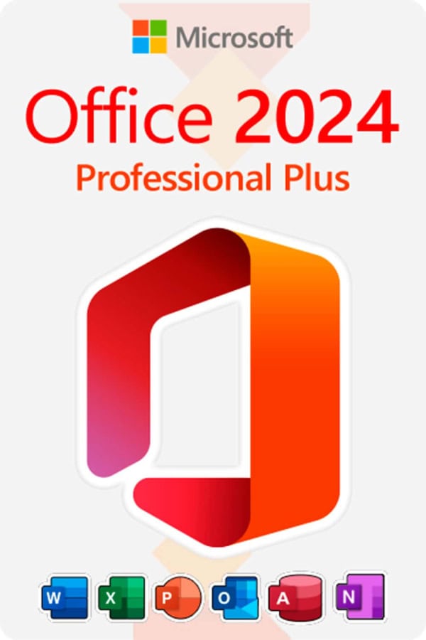 Microsoft Office 2024 Professional Plus LICENS TIL 3 ENHEDER