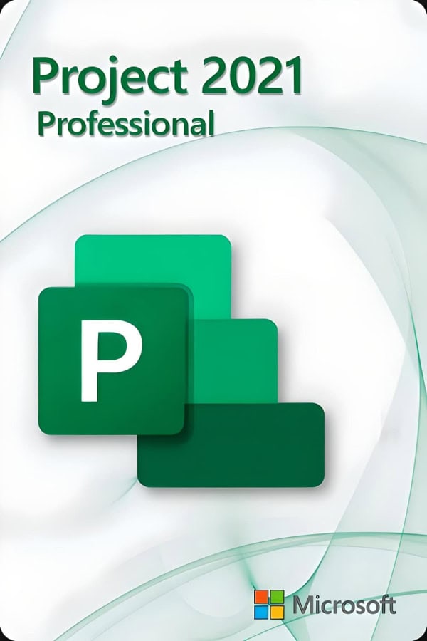 Microsoft Project 2021 Professional til 3 pc'er