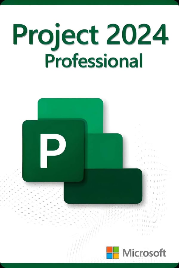 Microsoft Project 2024 Professional-licens til 3 enheder