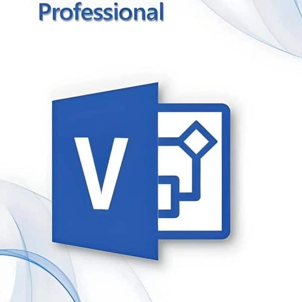 Microsoft Visio 2019 Professional til 3 pc'er
