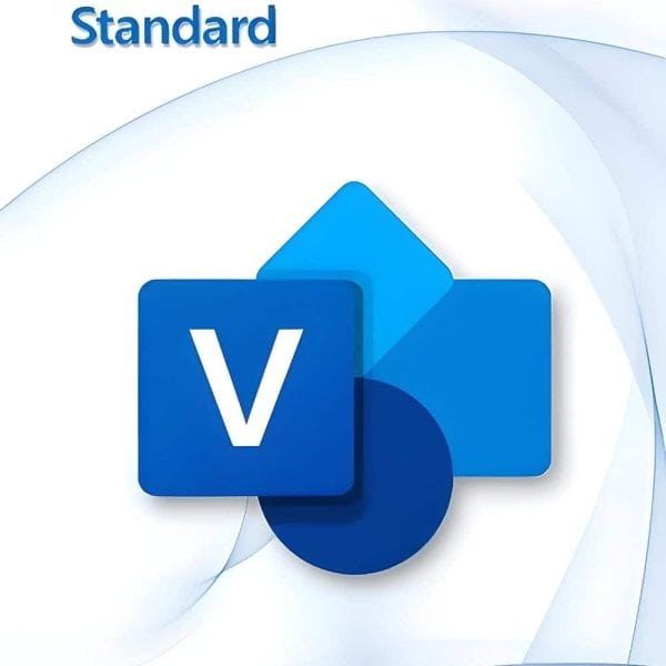 Microsoft Visio 2021 Standard til 3 pc'er